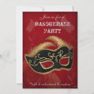 Fantasy Masquerade party Invitation invitation