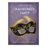 Fantasy Masquerade party Invitation invitations