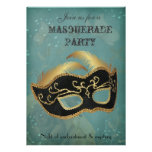 Fantasy Masquerade party Invitation invitations