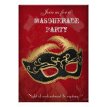 Fantasy Masquerade party Invitation invitations