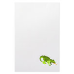 Fantasy Mean Looking Dragon Custom Stationery