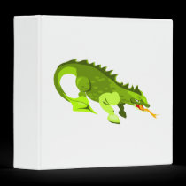Fantasy Mean Looking Dragon binders