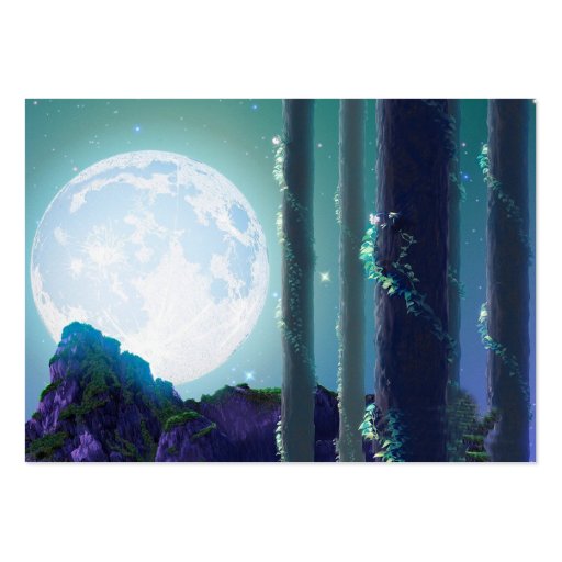 Fantasy Moon Business Cards (back side)