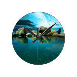 Fantasy ocean clock