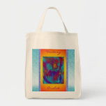 Fantasy Orchid Tote Canvas Bag