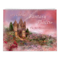 Fantasy Places Art Calendar 2012