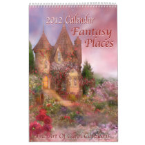 Fantasy Places Art Calendar 2012
