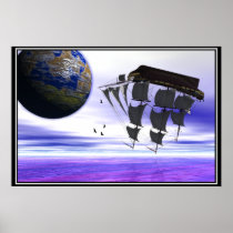 Fantasy poster Upside Down World posters