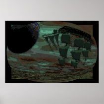 Fantasy poster Upside Down World posters
