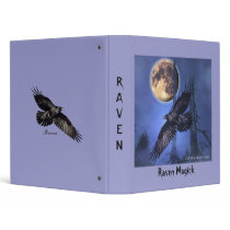 Fantasy Raven Binder by HANDPRINTS Fantasy Raven Binder