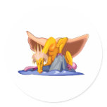 Fantasy Sad Old Dragon Stickers