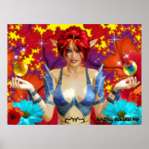 Fantasy Scene Poster posters