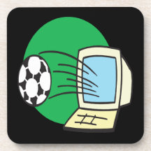 Fantasy Soccer Beverage Coaster