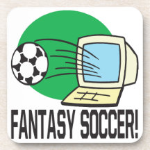 Fantasy Soccer Beverage Coaster