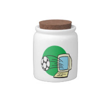 Fantasy Soccer Candy Dish