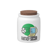 Fantasy Soccer Candy Dish