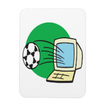 Fantasy Soccer Flexible Magnet