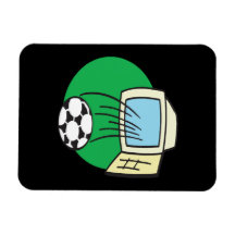 Fantasy Soccer Flexible Magnet