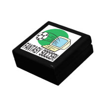 Fantasy Soccer Keepsake Box