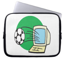 Fantasy Soccer Laptop Computer Sleeve