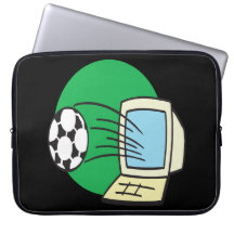 Fantasy Soccer Laptop Sleeve