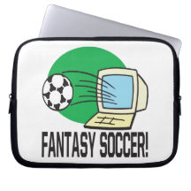 Fantasy Soccer Laptop Sleeves