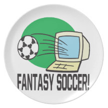 Fantasy Soccer Plate