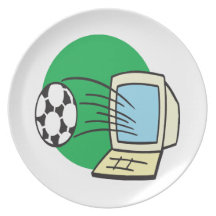 Fantasy Soccer Plates
