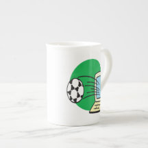 Fantasy Soccer Porcelain Mug
