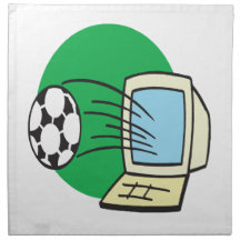 Fantasy Soccer Printed Napkins