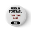 Fantasy Sports - Button - White
