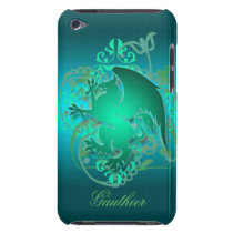 Fantasy Teal Urban Griffin Grunge Street Case iPod Case-Mate Case