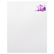 Fantasy three headed purple dragon personalized letterhead