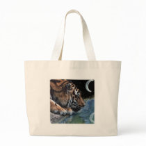 Fantasy Tiger & Moon Bag