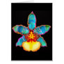 Fantasy Tropical Orchid Card