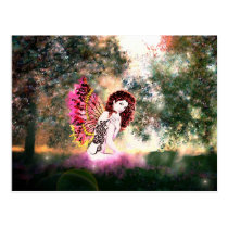 Fantasy Twilight Fairy Magical Postcard