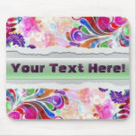 Fantasy vector floral Mousepad