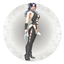 Fantasy Warrior 02 stickers