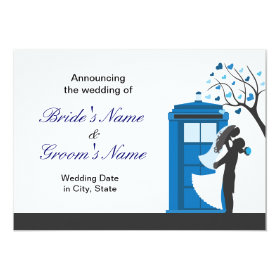 Fantasy Wedding Announcement/Invitation 5
