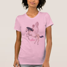 Fantasy winged horse t-shirt