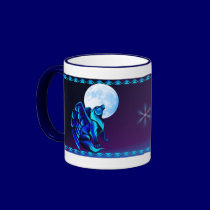 Fantasy Wolf Mug