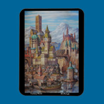Fantasy World Magnet premium magnets