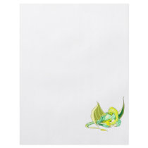 Fantasy Yellow Dragon Flyer