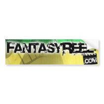 FantasyReel.com Bumper Sticker bumper stickers
