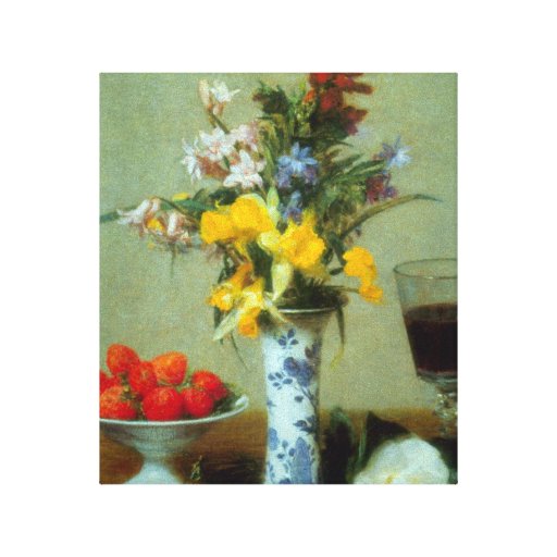 Fantin-Latour Henri - Still Life Gallery Wrapped Canvas