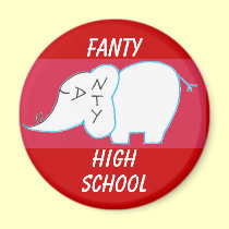 Fanty High Logo magnets