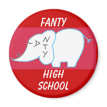 Fanty High Logo magnets
