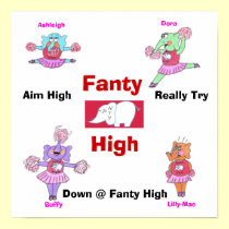 Fanty High School posters