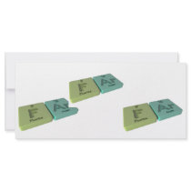 Far as F Fluorine and Ar Argon Rack Card