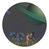 Far Away Pixies Stickers by stellerangel Far Away Pixies Stickers